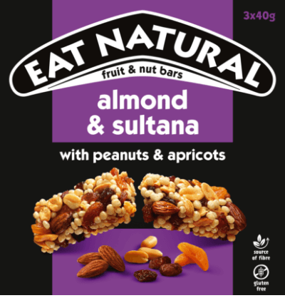 almond & sultana with peanuts and apricots