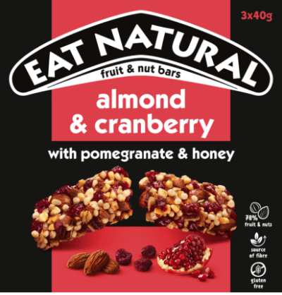 almond & cranberry with pomegranate & honey