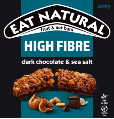 HIGH FIBRE dark chocolate & sea salt