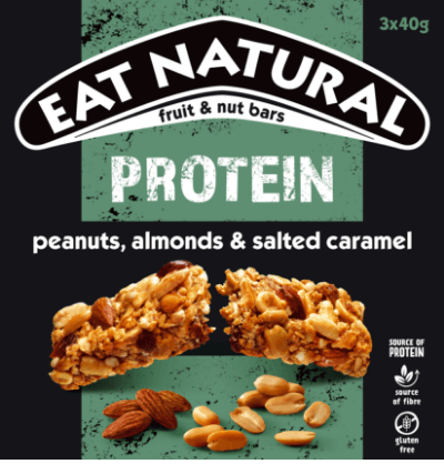 Protein peanuts, almonds & salted caramel